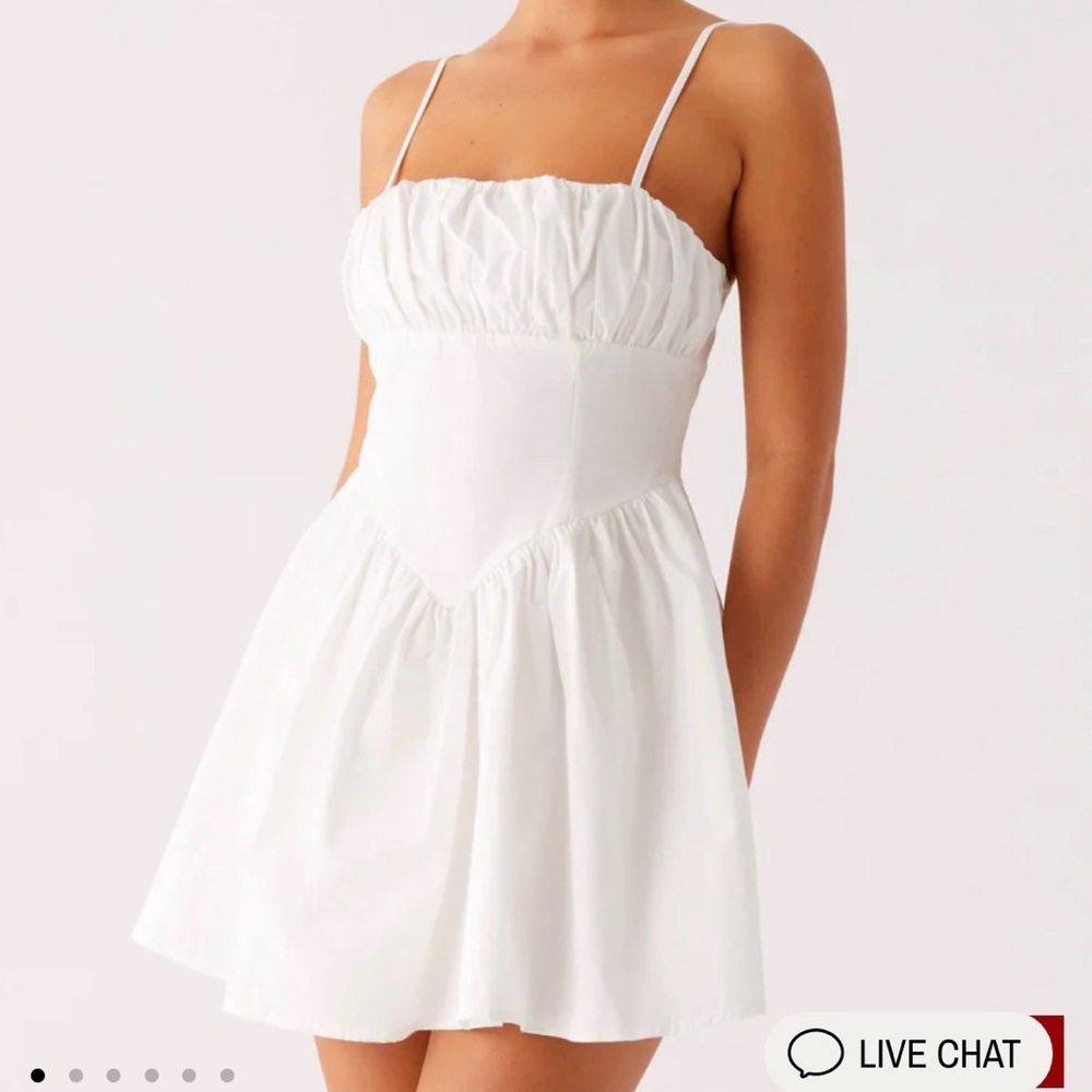 Peppermayo White Mini Dress